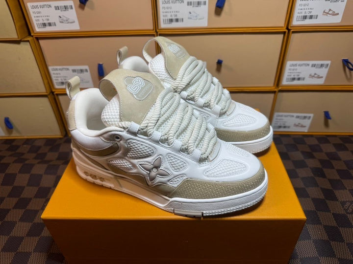 Louis Vuitton Skate Beige White