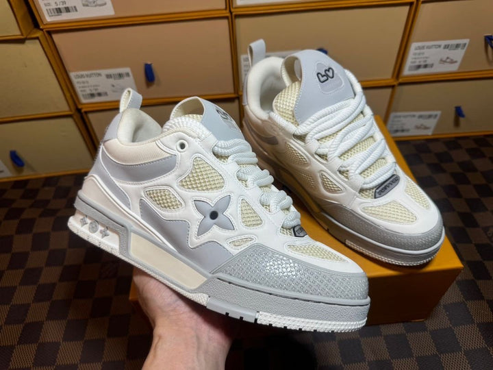 Louis Vuitton Skate Grey White