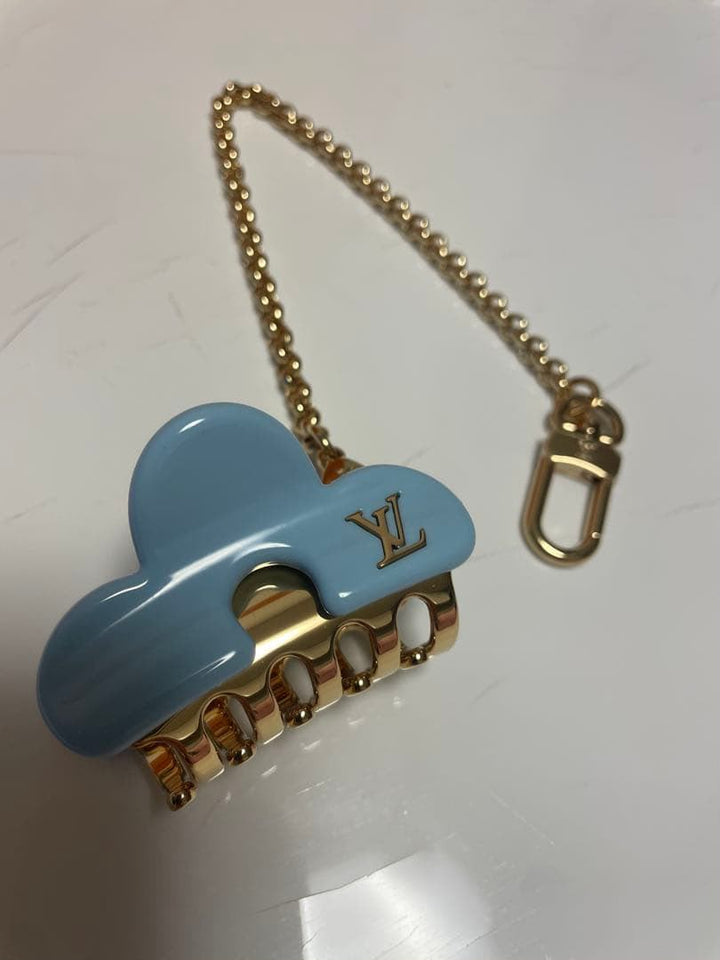 Louis Vuitton LV Hair Clip – Pink, Cream, Black & Blue