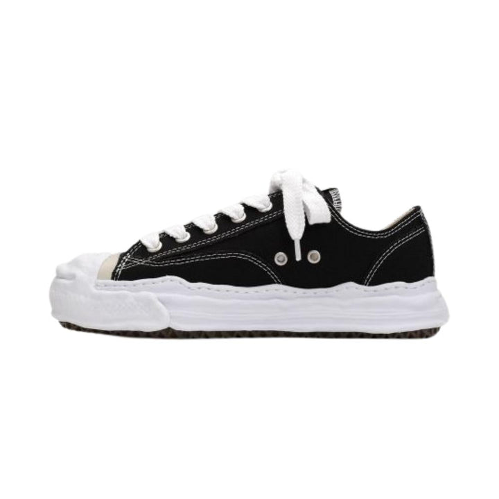 MAISON MIHARA YASUHIRO HANK OG SOLE CANVAS LOW BLACK