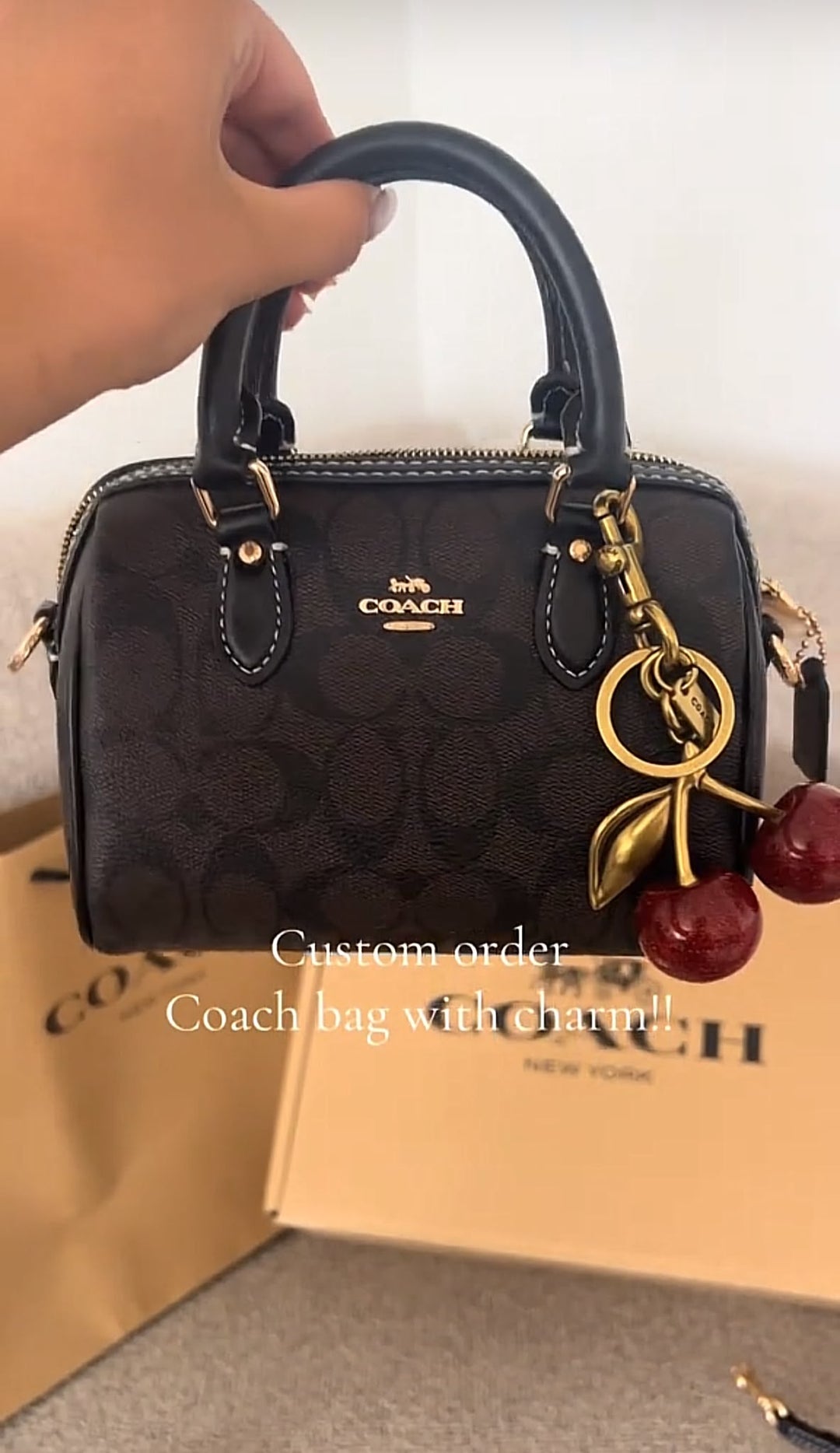 Coach rowan mini