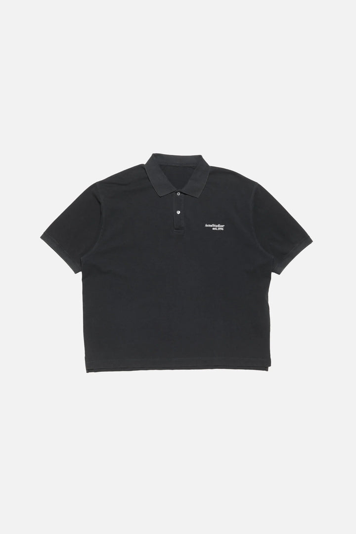 Acne Studios Washed Logo Polo