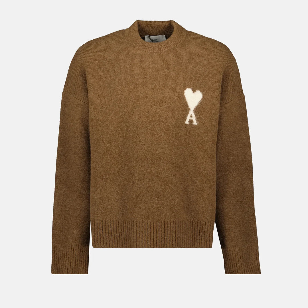 Ami Paris Heart Logo Sweater