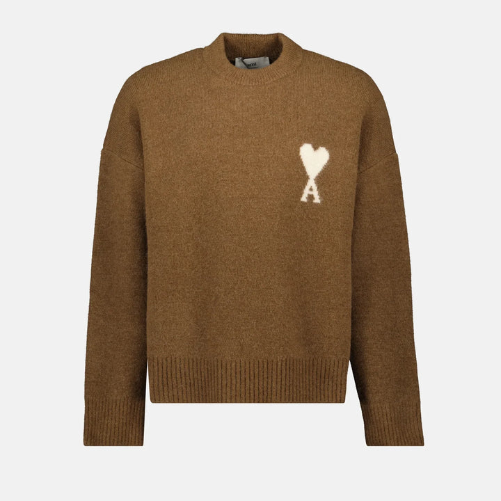 Ami Paris Heart Logo Sweater