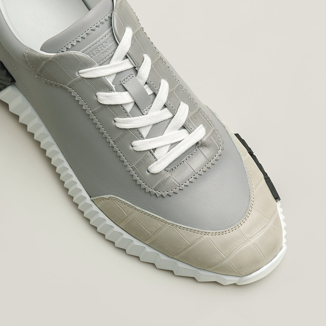 Hermes Bouncing Sneaker Crocodile