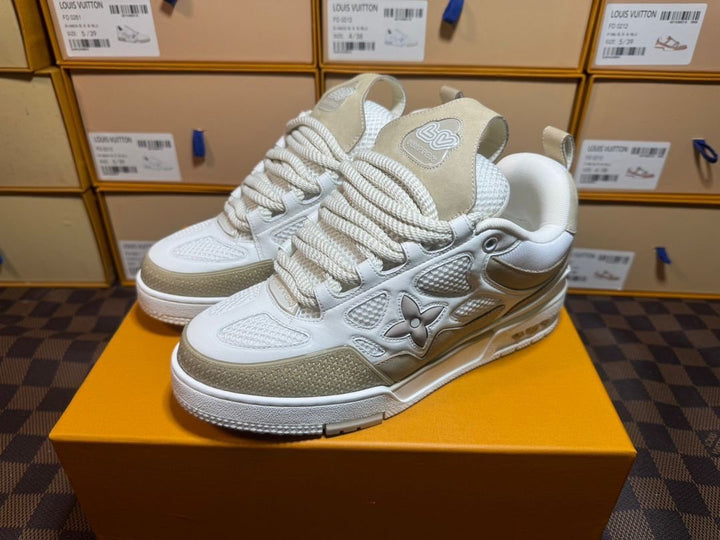 Louis Vuitton Skate Beige White