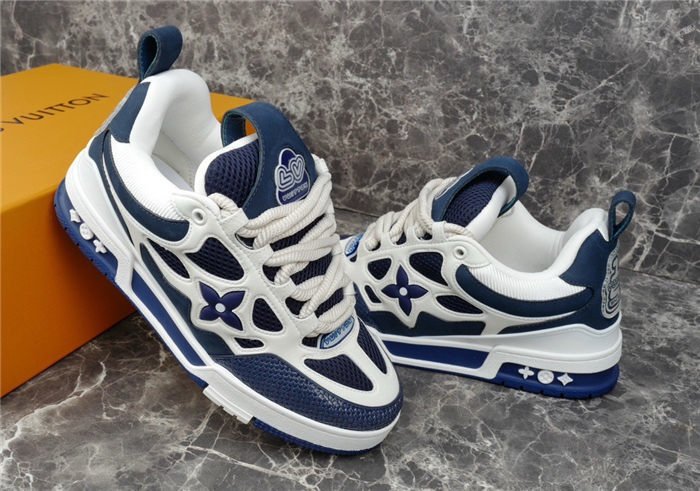 Louis Vuitton Skate Navy White