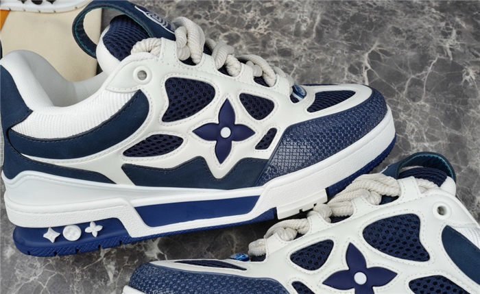 Louis Vuitton Skate Navy White
