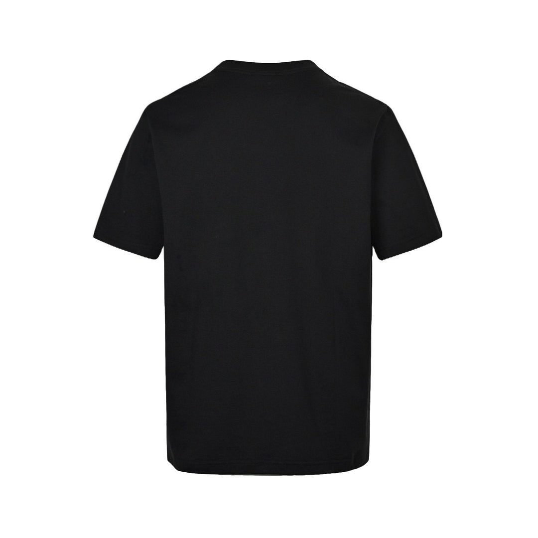 Celine Loose T-Shirt In Cotton Jersey Black