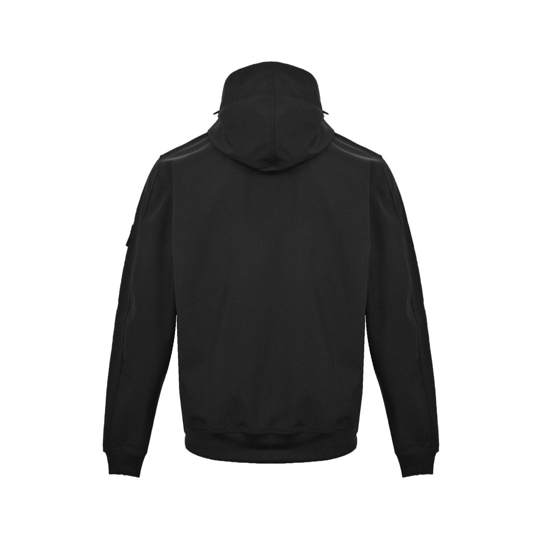 Stone Island Soft Shell-R Hooded Jacket Black