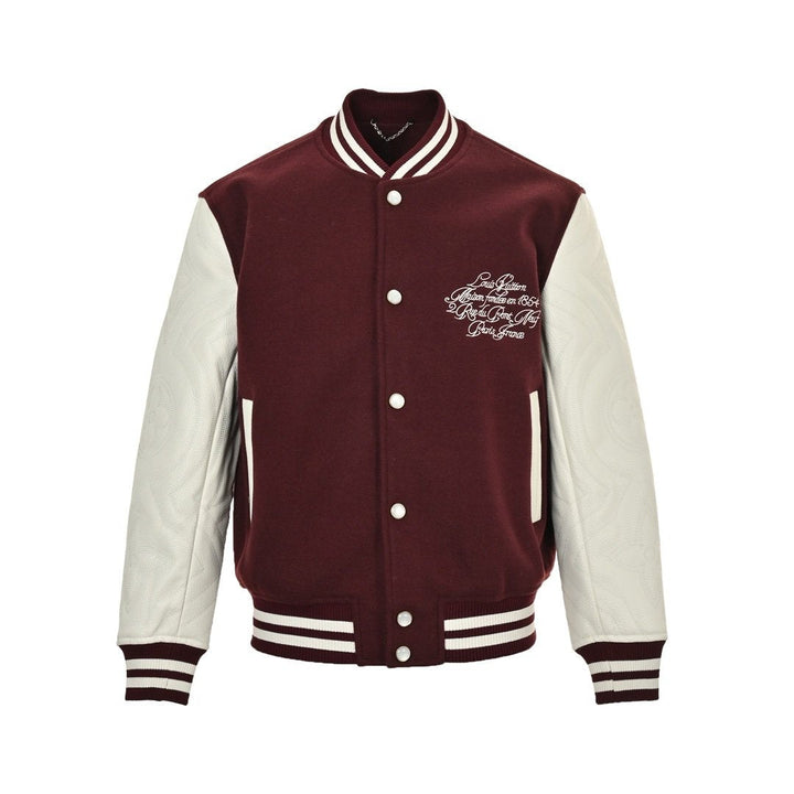 Louis Vuitton Embroidered Calfskin Varsity Jacket