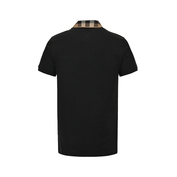 Burberry Cody Check Polo Shirt Black