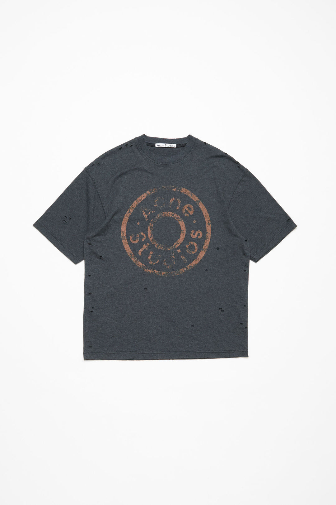 Acne Studios Distressed Logo T-Shirt
