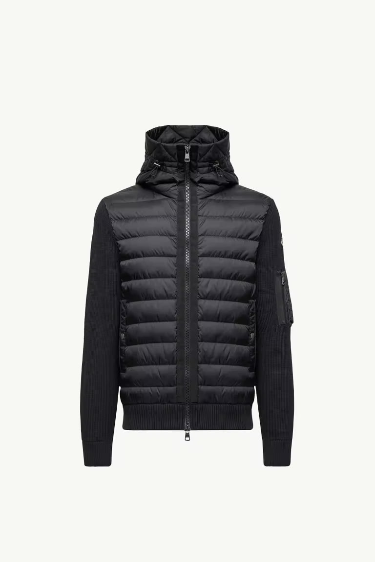 Moncler Cardigan Capuchon