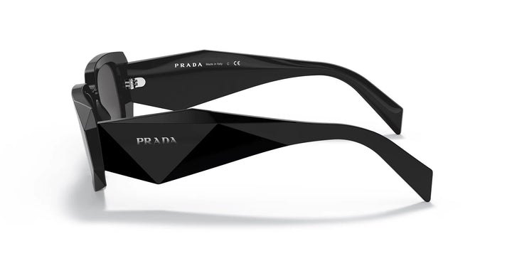 Prada Geometric Logo Sunglasses – Black