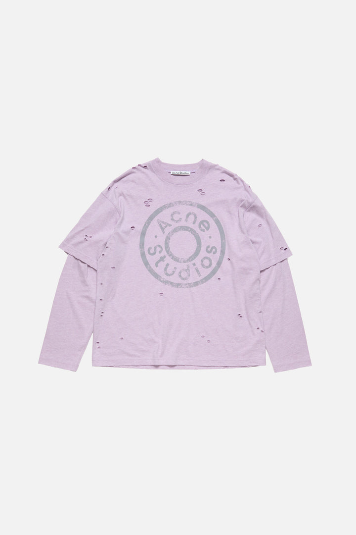 Acne Studios Layered Logo T-Shirts